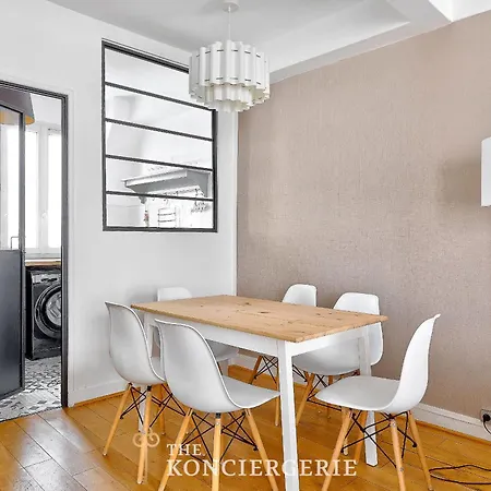 Duplex D'exception Avec Terrasse Et Vue Parisienne Διαμέρισμα Παρίσι